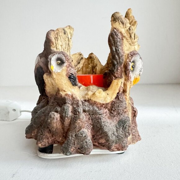 Vintage 70s Owl Theme Dimmer Lamp Small - Picture 6 of 11